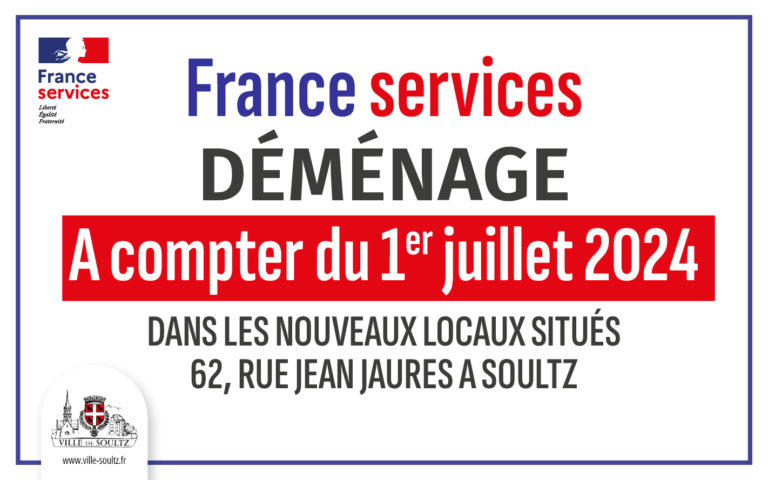 France Services déménage