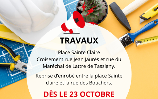 Travaux de voirie : Réfection des réseaux et de la chaussée